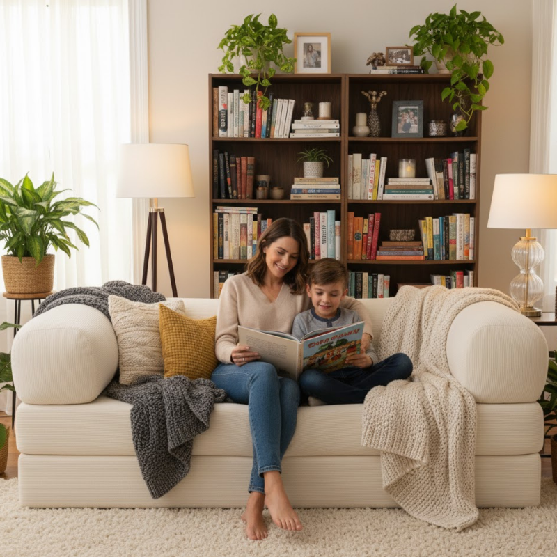 Canapé-lit compressé : le canapé convertible et modulable vous facilite la vie