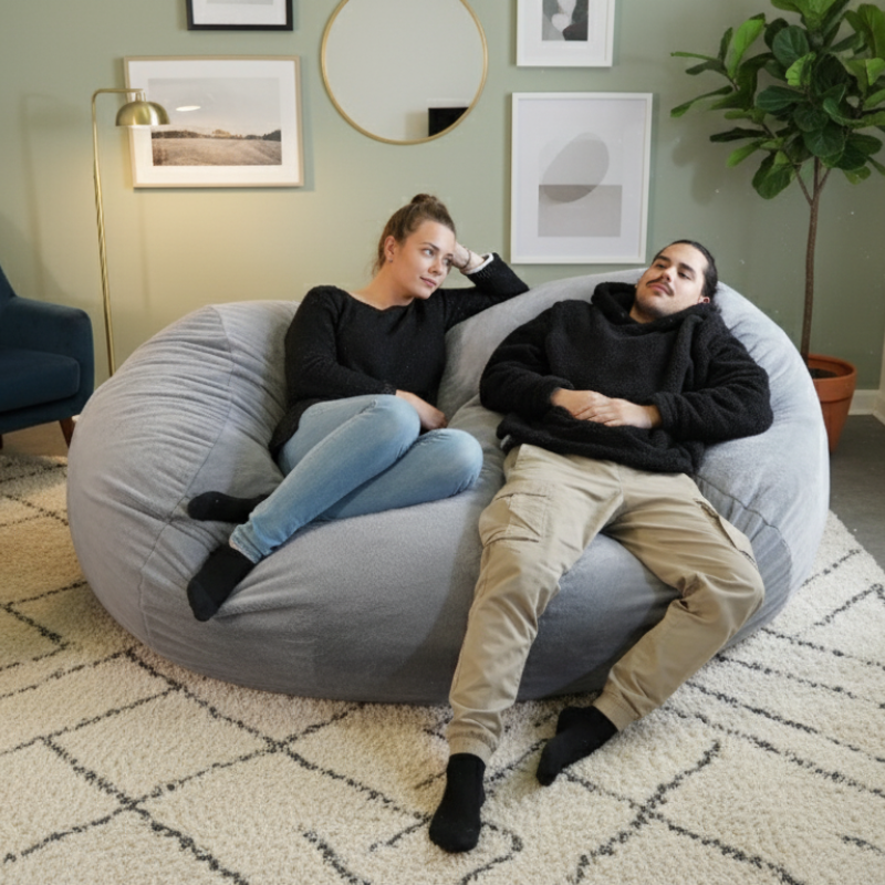 Trouver le pouf salon parfait : styles, matières, formes et idées
