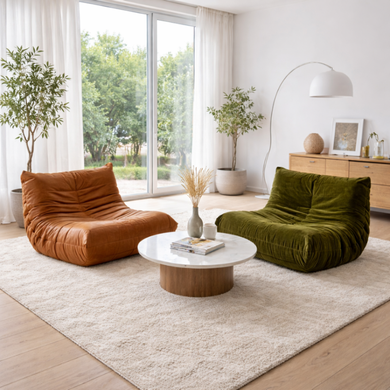 Salon sans canapé : 10 idées actuelles pour aménager l’espace