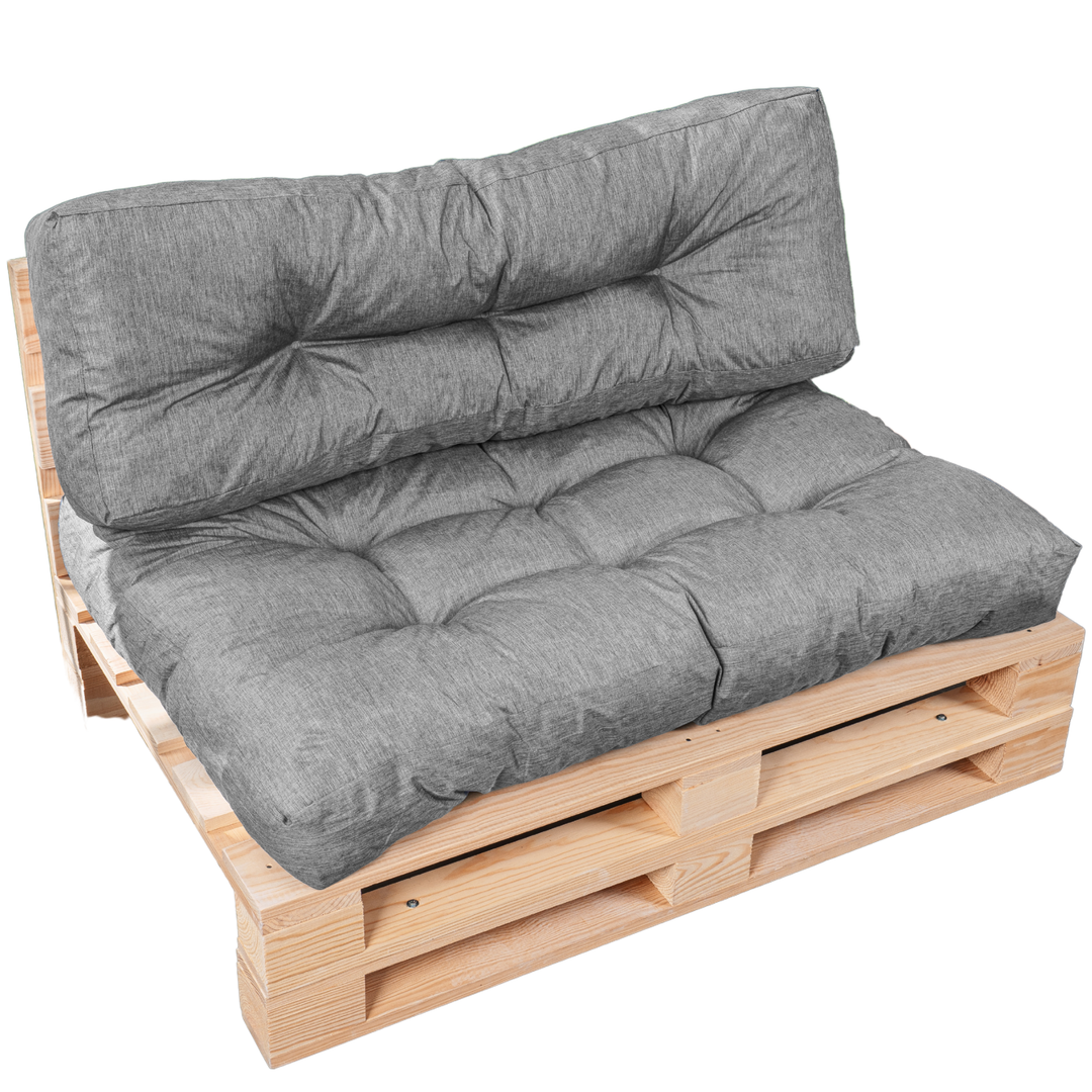 Lot Assise/Dossier Coussin Palette