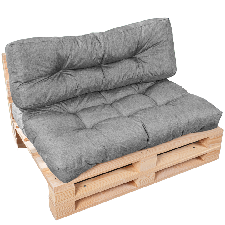 Lot Assise/Dossier Coussin Palette