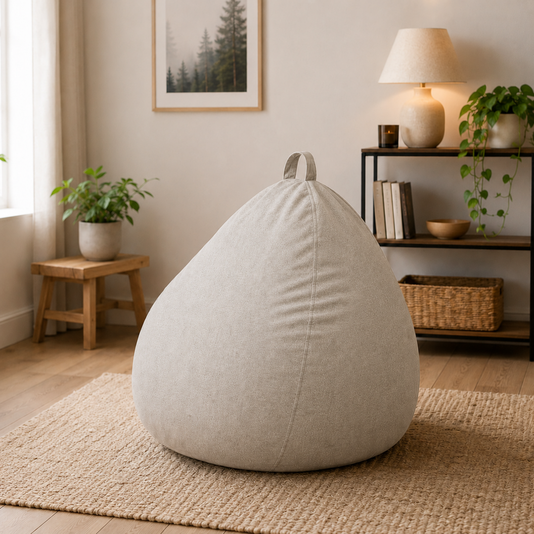 Pouf Poire Déhoussable - 105x85 Cm