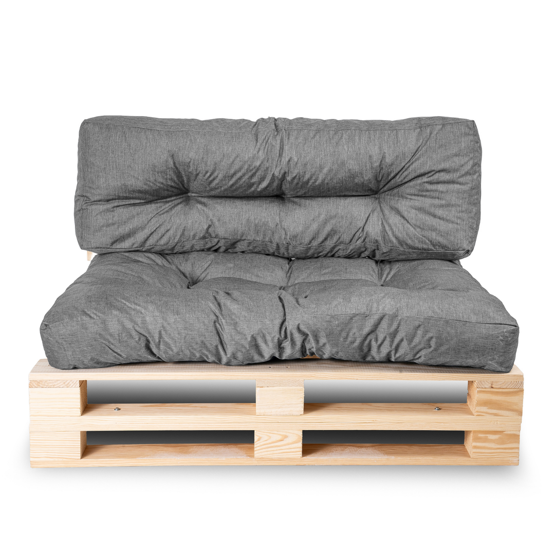 Lot Assise/Dossier Coussin Palette