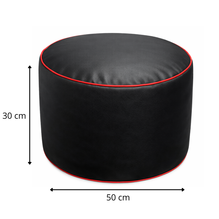 Repose-pieds gaming en similicuir - 50x30 cm