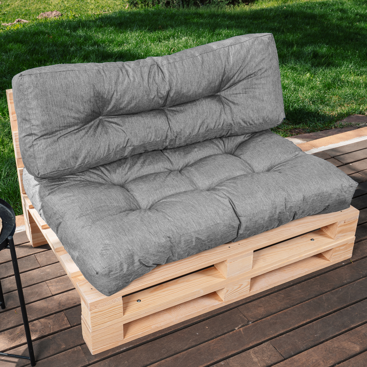 Lot Assise/Dossier Coussin Palette