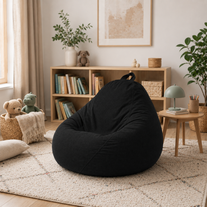 Pouf Poire Déhoussable - 80x70 Cm