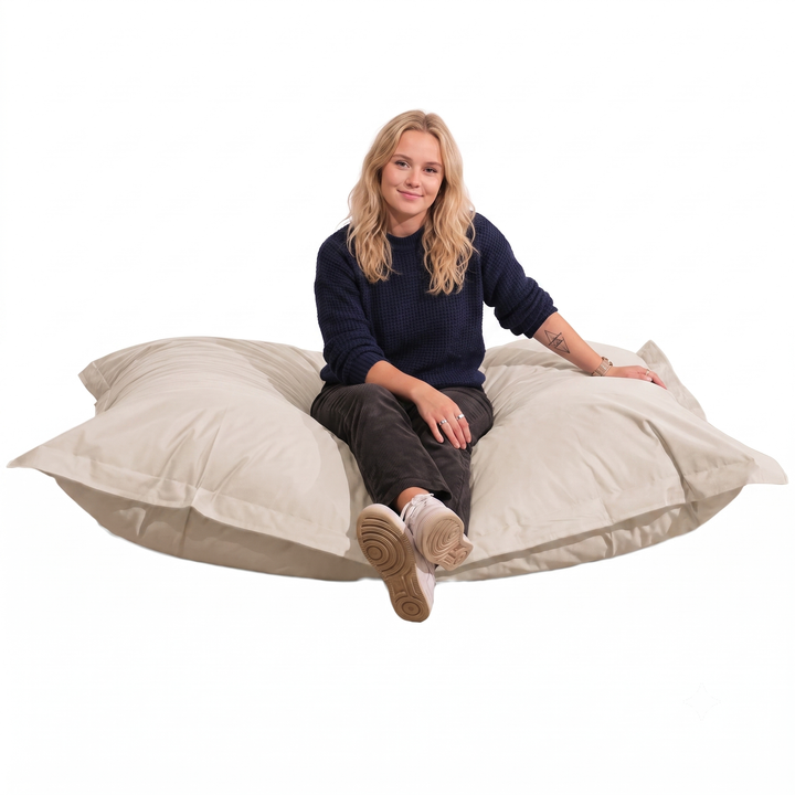 Housse Pouf Extérieur Imperméable Anti-UV - 140x180 Cm