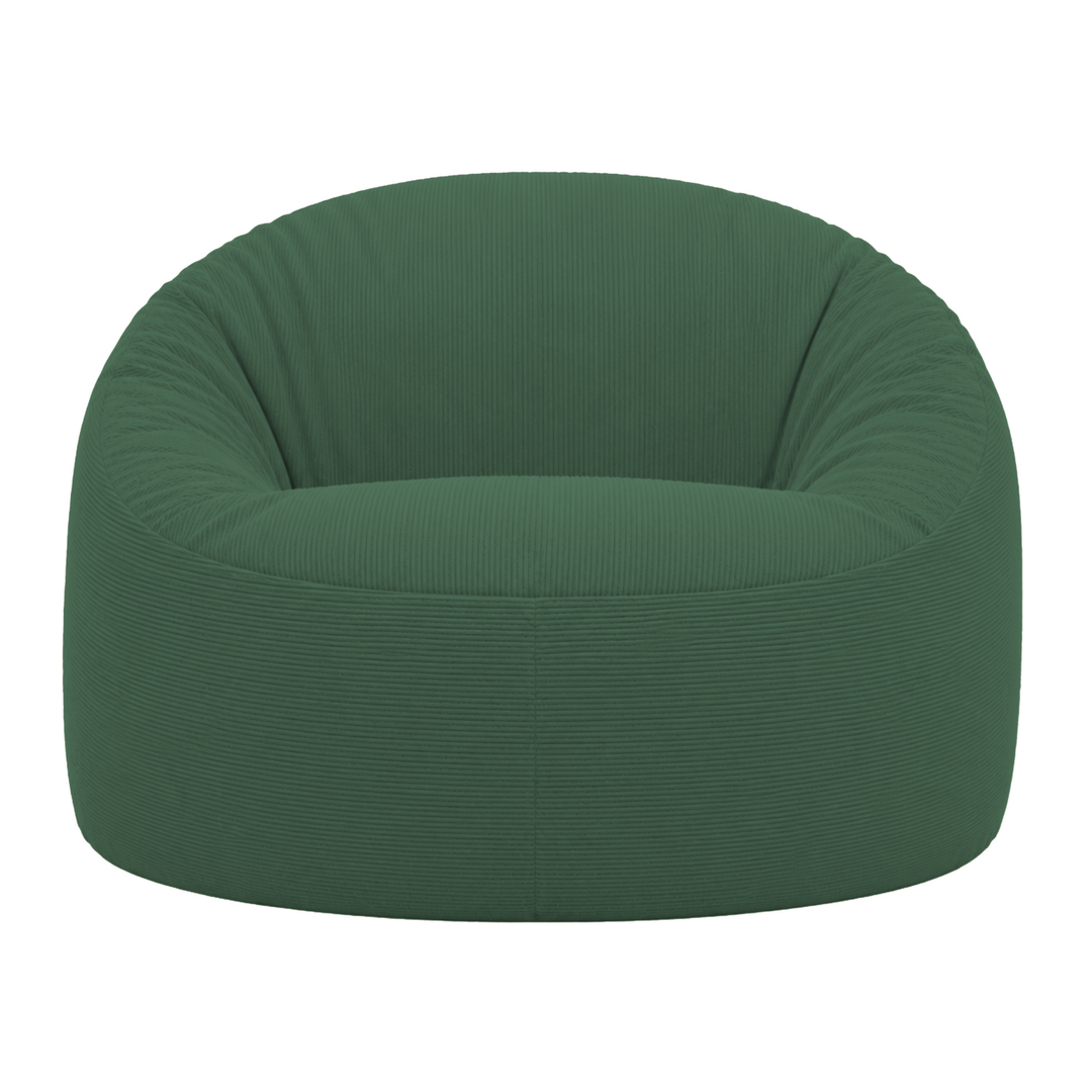 Pouf déhoussable Velours Côtelé - 100 cm