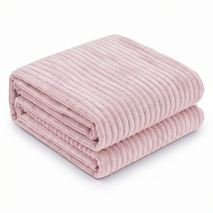Housse Pouf XXL En Velours Côtelé - 110 X 100 Cm