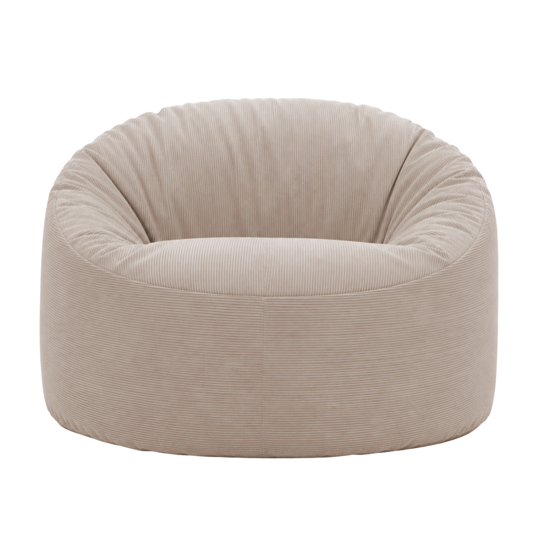 Pouf Velours Côtelé - 100 Cm
