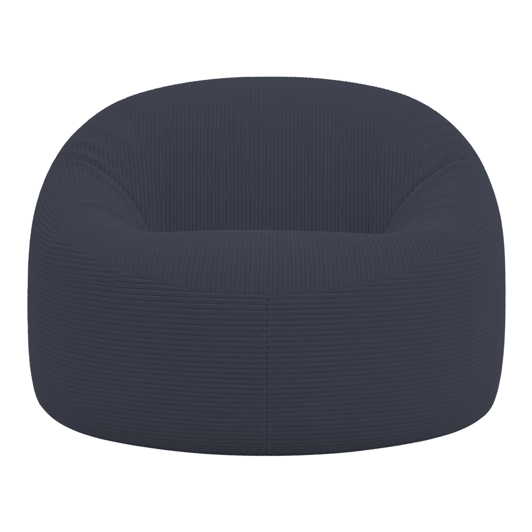 Pouf déhoussable Velours Côtelé Épais - 100cm