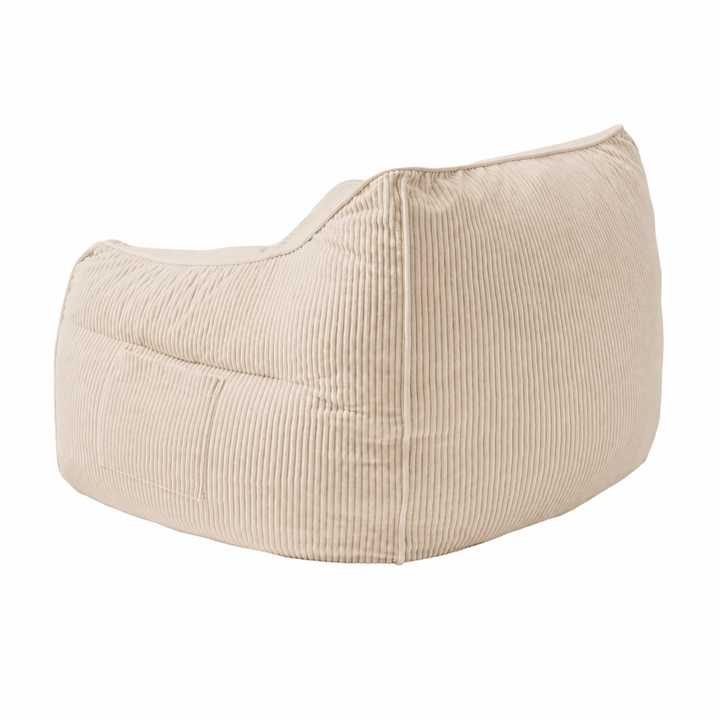 Pouf Fauteuil Velours Côtelé - 100x110 Cm