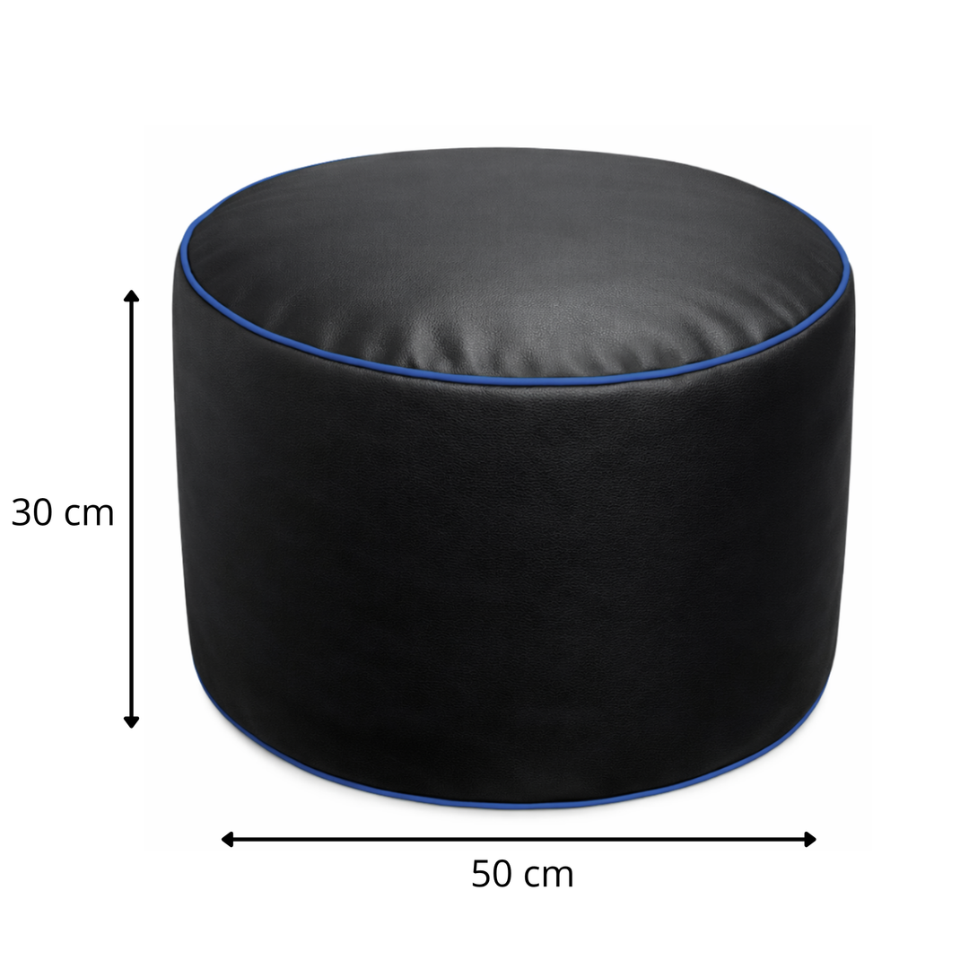 Repose-pieds gaming en similicuir - 50x30 cm