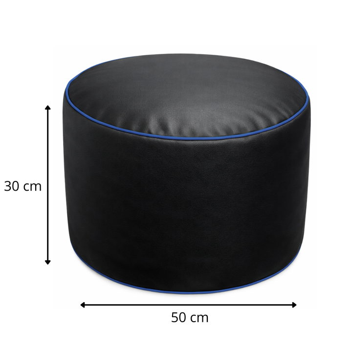 Repose-pieds gaming en similicuir - 50x30 cm