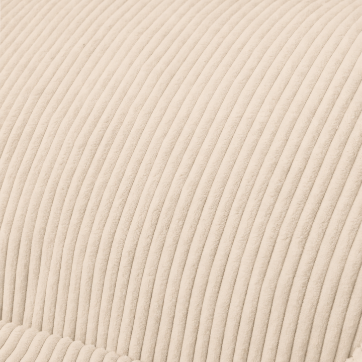 Pouf Fauteuil Velours Côtelé - 100x110 Cm