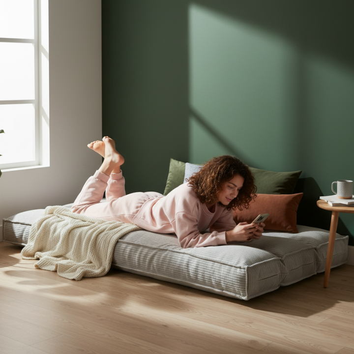 Futon Déhoussable - 90 X 190 Cm