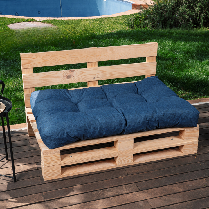 Assise Seule Coussin Palette - 120x80x15 Cm