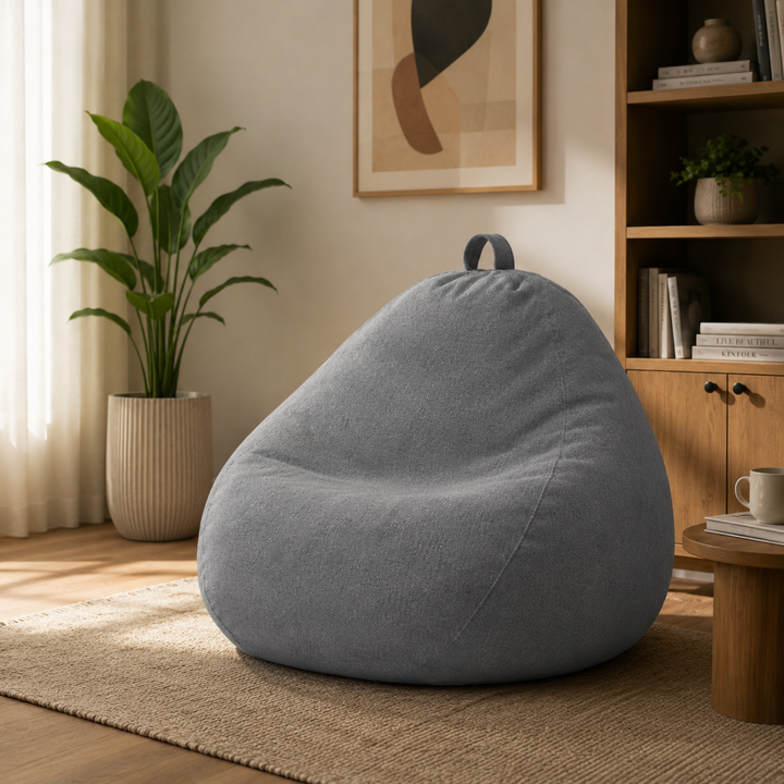 Pouf Poire Déhoussable - 120x100 Cm