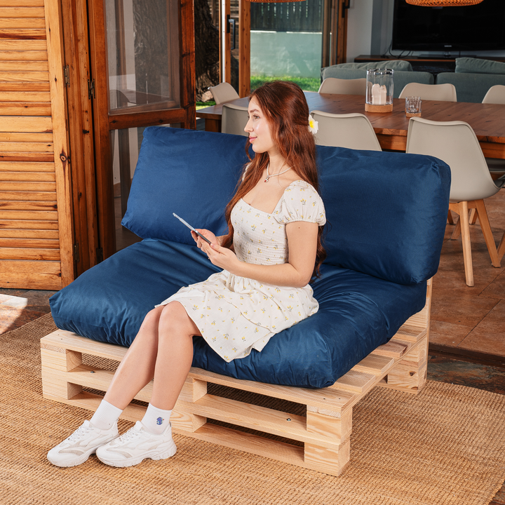 Coussins Palette Déhoussable Imperméable - LOT