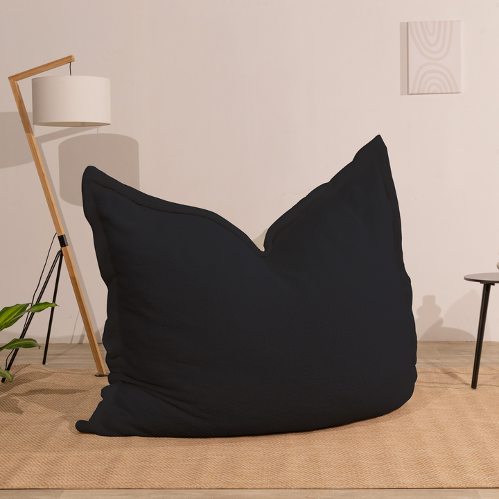 Pouf Bouclette Déhoussable - 140x180 Cm