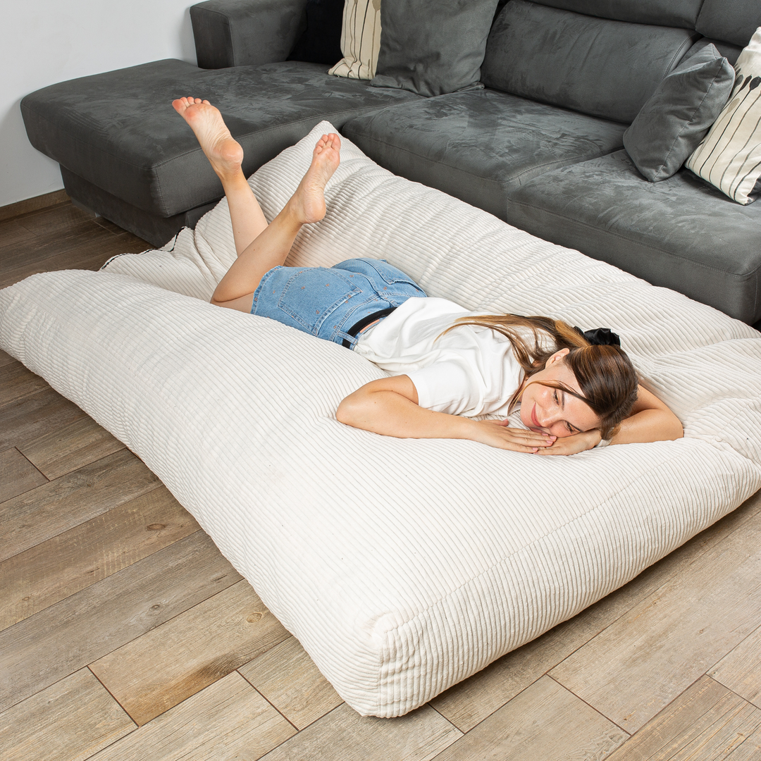 Pouf Lit Convertible 2en1