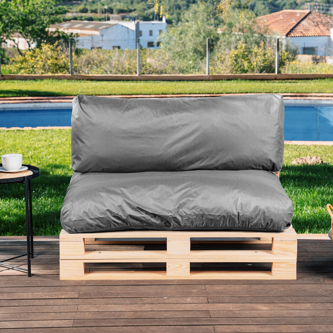 Coussins Palette Déhoussable Imperméable - LOT