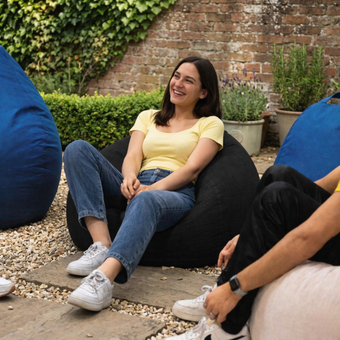 Pouf Poire Déhoussable - 120x100 Cm