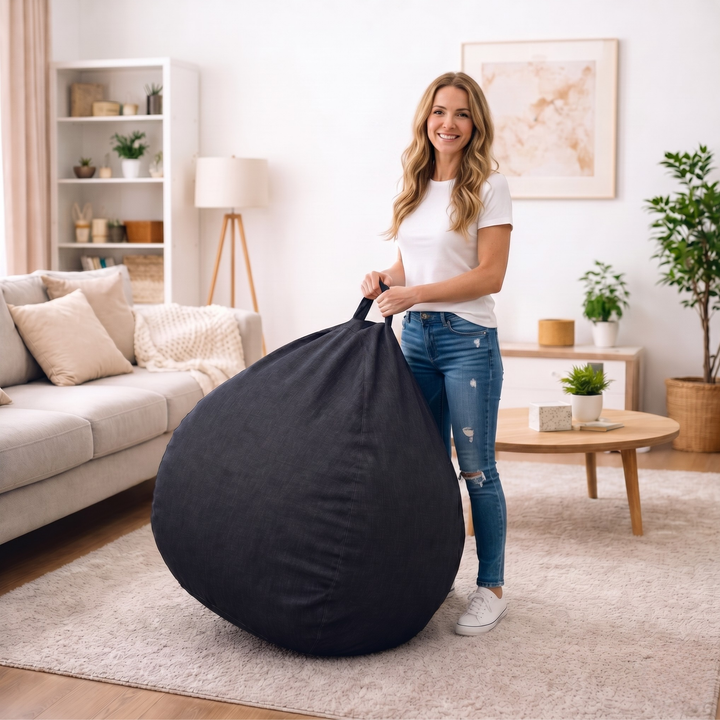 Pouf Poire Déhoussable - 120x100 Cm