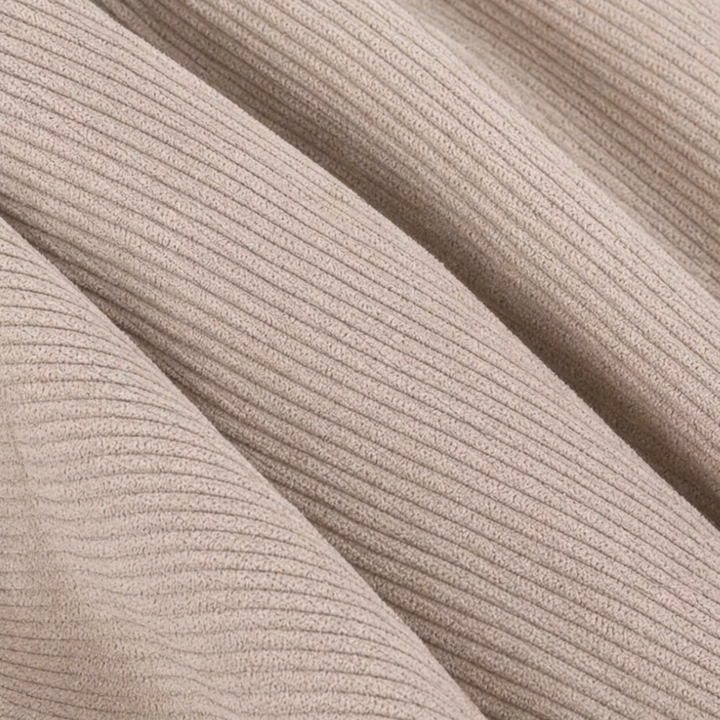Pouf Velours Côtelé - 100 Cm