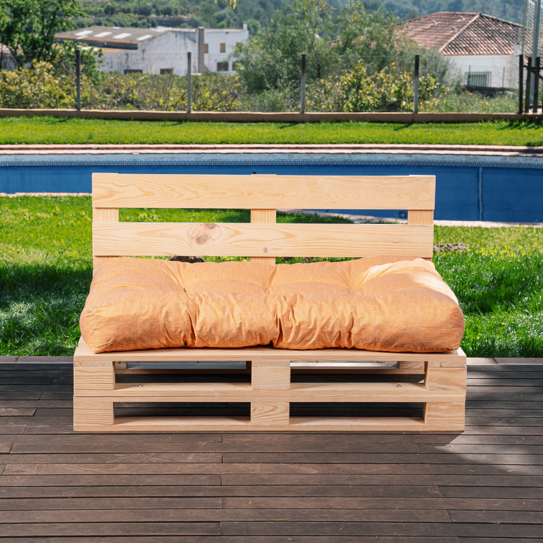 Assise Seule Coussin Palette - 120x80x15 Cm