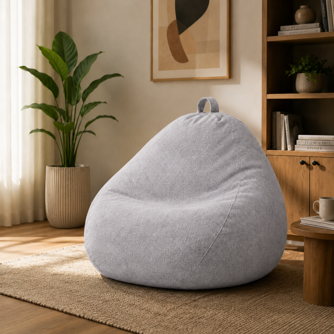 Pouf Poire Déhoussable - 120x100 Cm