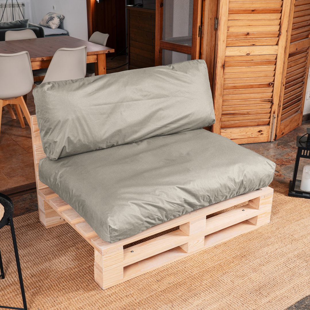 Coussins Palette Déhoussable Imperméable - LOT