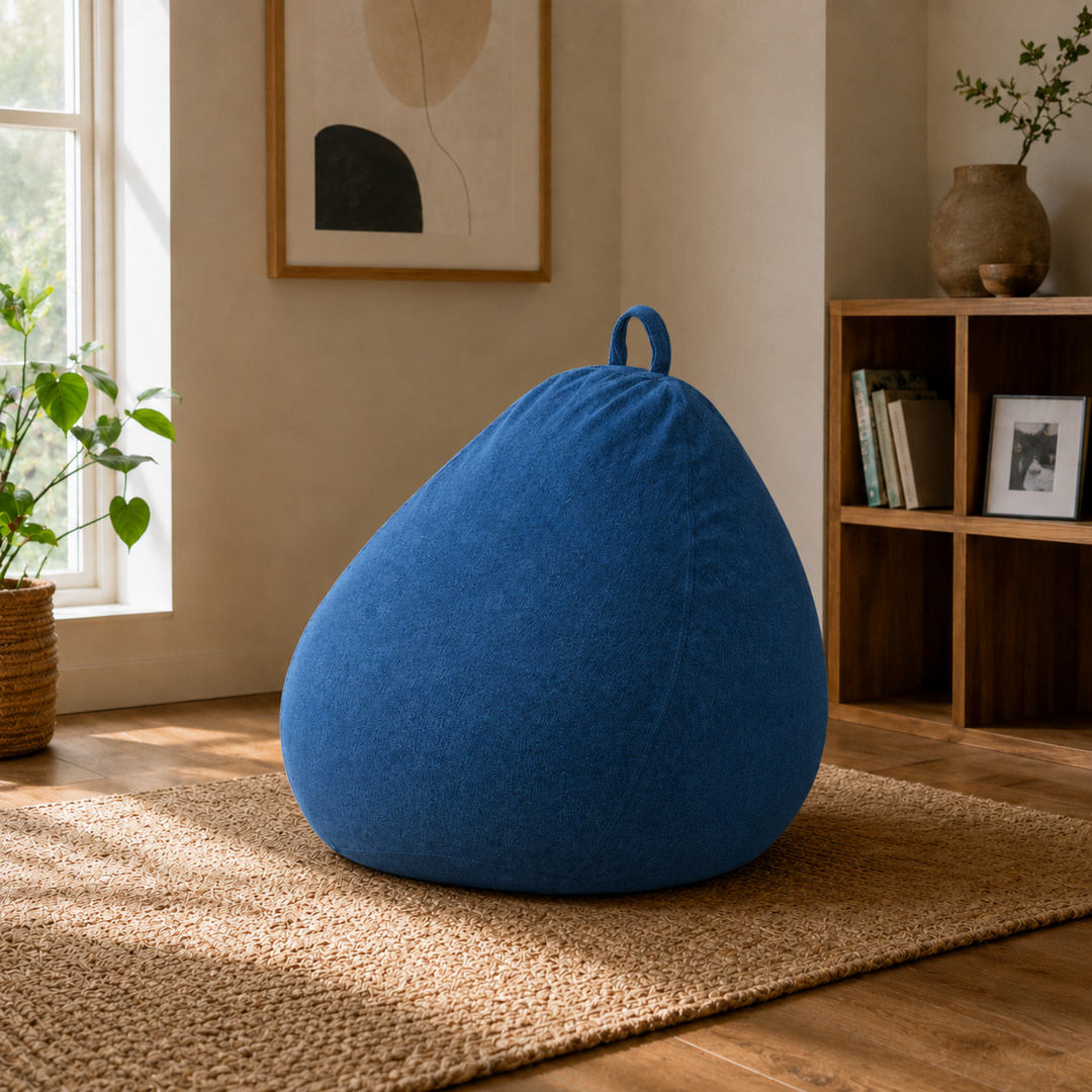 Pouf Poire Déhoussable - 120x100 Cm