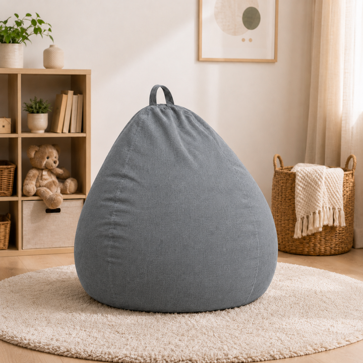 Pouf Poire Déhoussable - 80x70 Cm