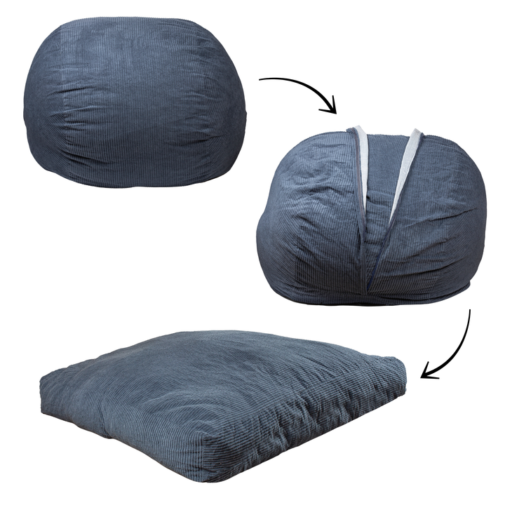 Pouf Lit Convertible 2en1
