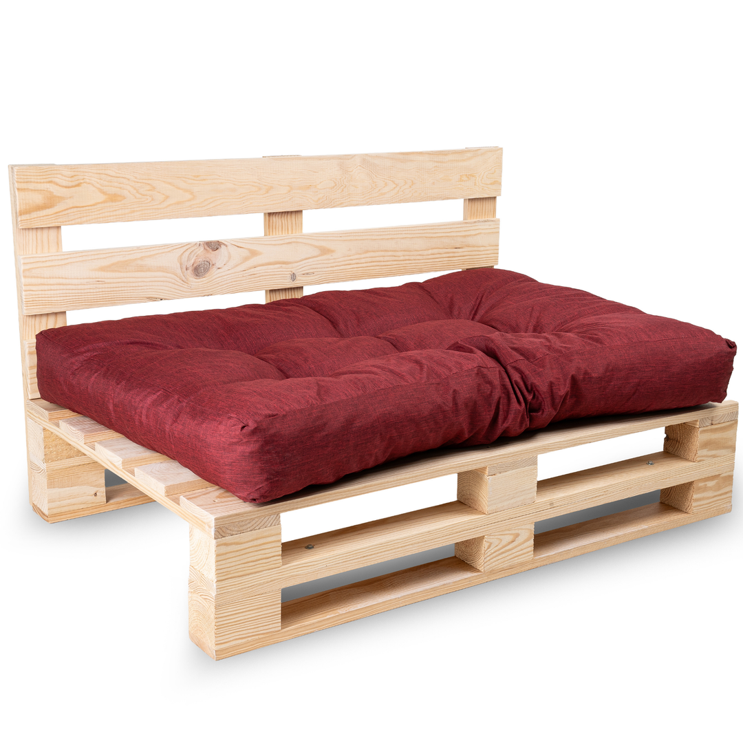 Assise Seule Coussin Palette - 120x80x15 Cm