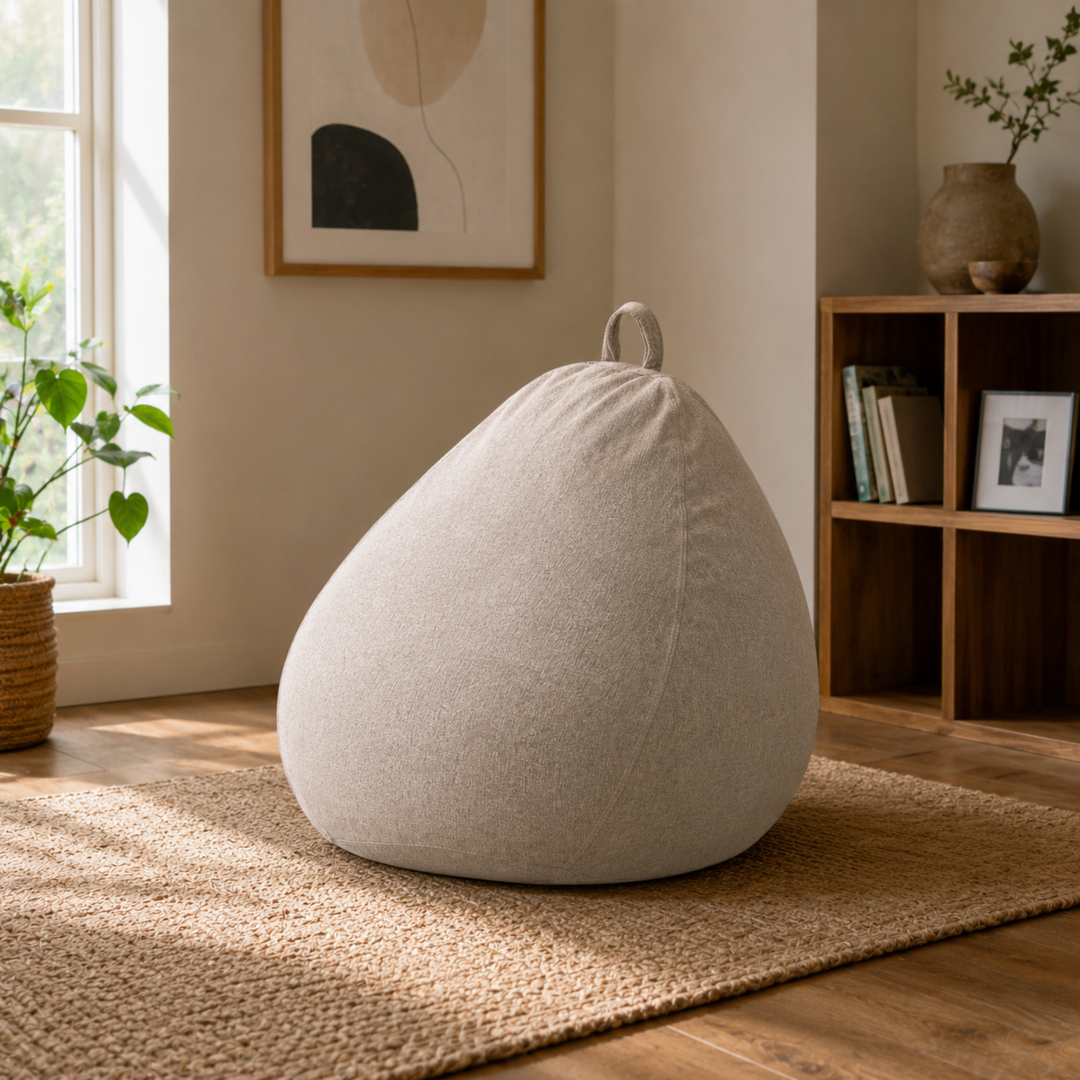Pouf Poire Déhoussable - 120x100 Cm