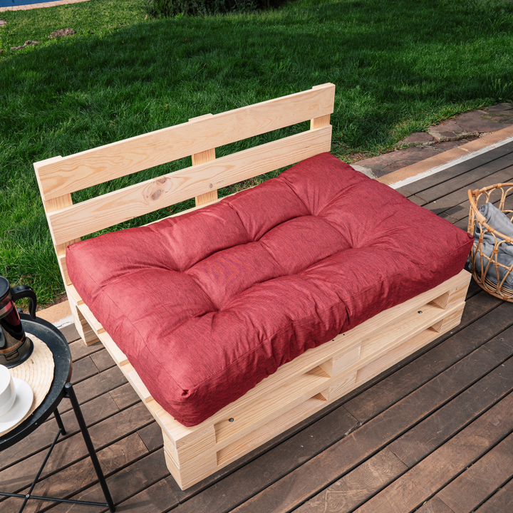 Assise Seule Coussin Palette - 120x80x15 Cm
