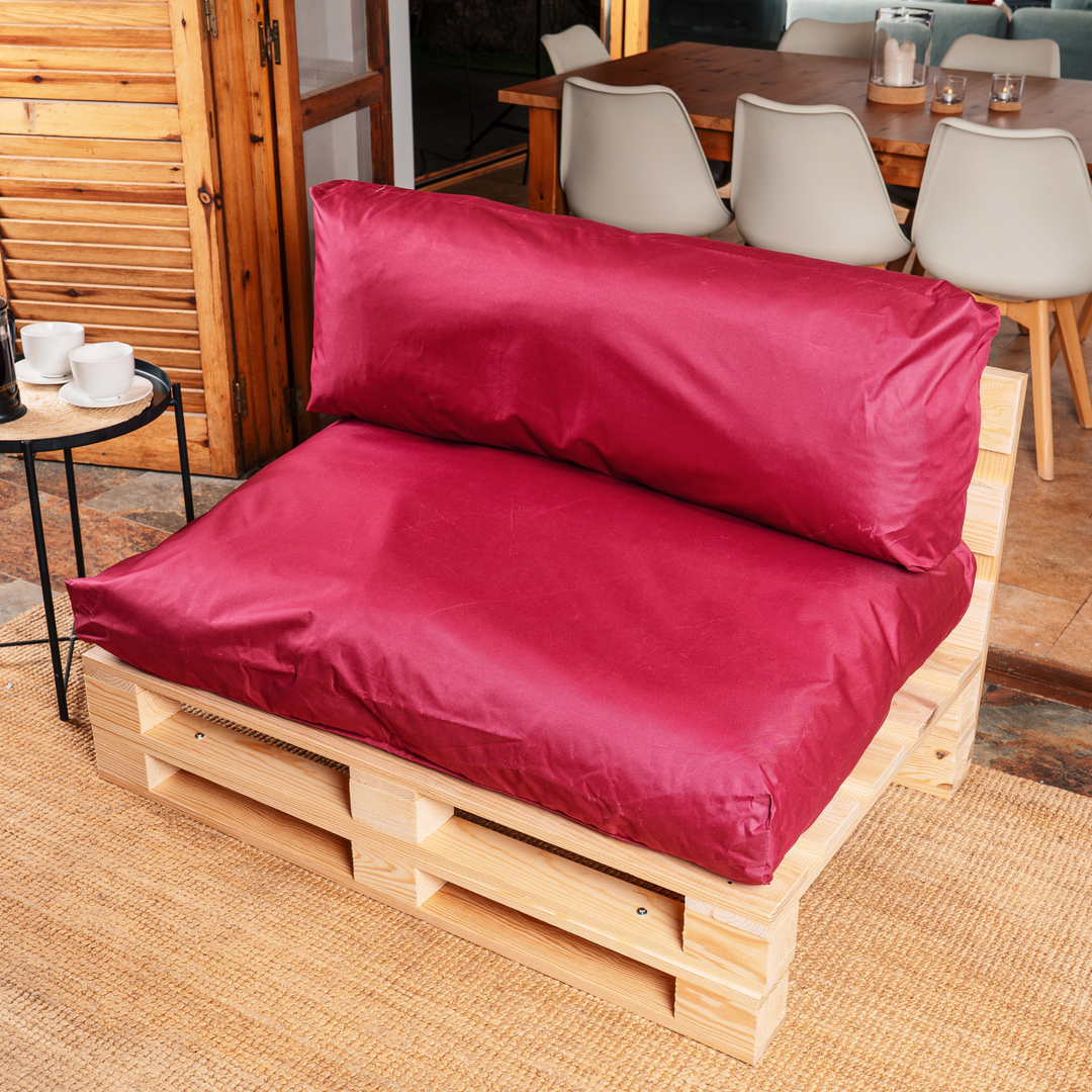 Coussins Palette Déhoussable Imperméable - LOT
