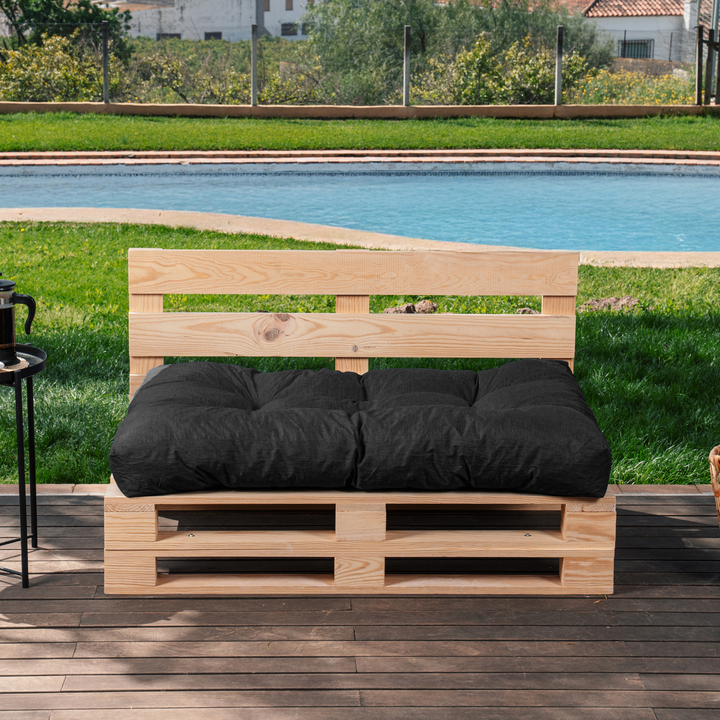 Assise Seule Coussin Palette - 120x80x15 Cm