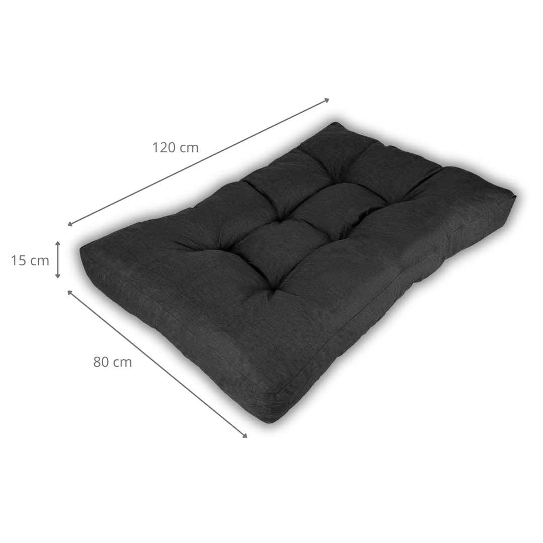 Assise Seule Coussin Palette - 120x80x15 Cm