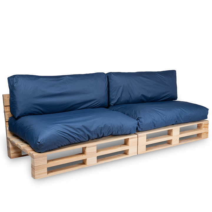 Coussins Palette Déhoussable Imperméable - LOT X2