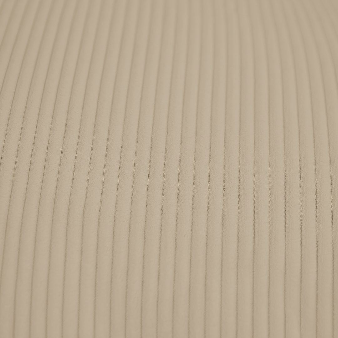 Pouf Velours Côtelé Déhoussable - 140x180 Cm