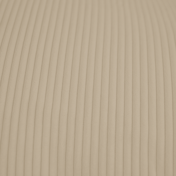 Pouf Velours Côtelé Déhoussable - 140x180 Cm
