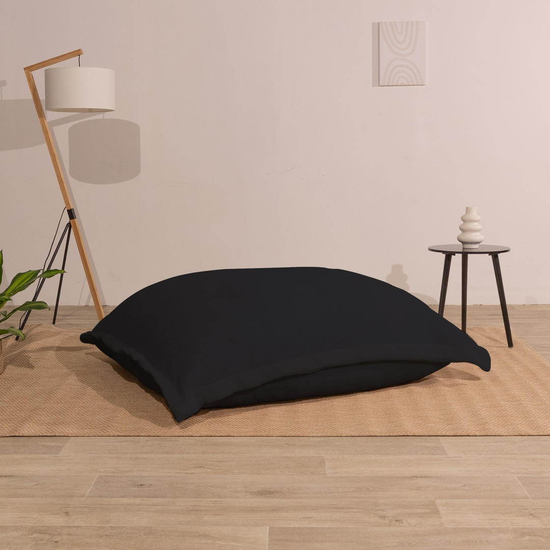 Pouf Bouclette Déhoussable - 140x180 Cm