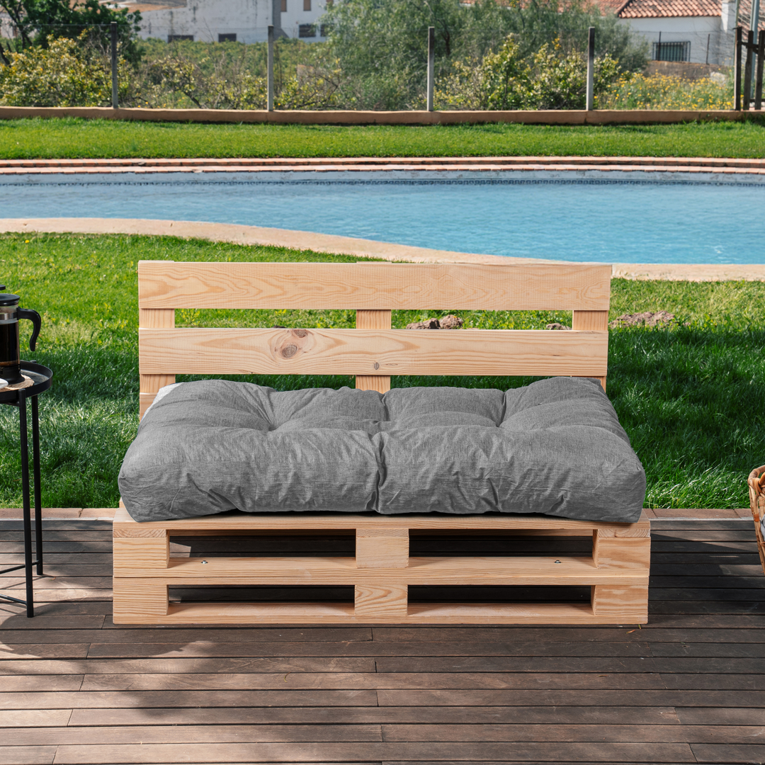 Assise Seule Coussin Palette - 120x80x15 Cm