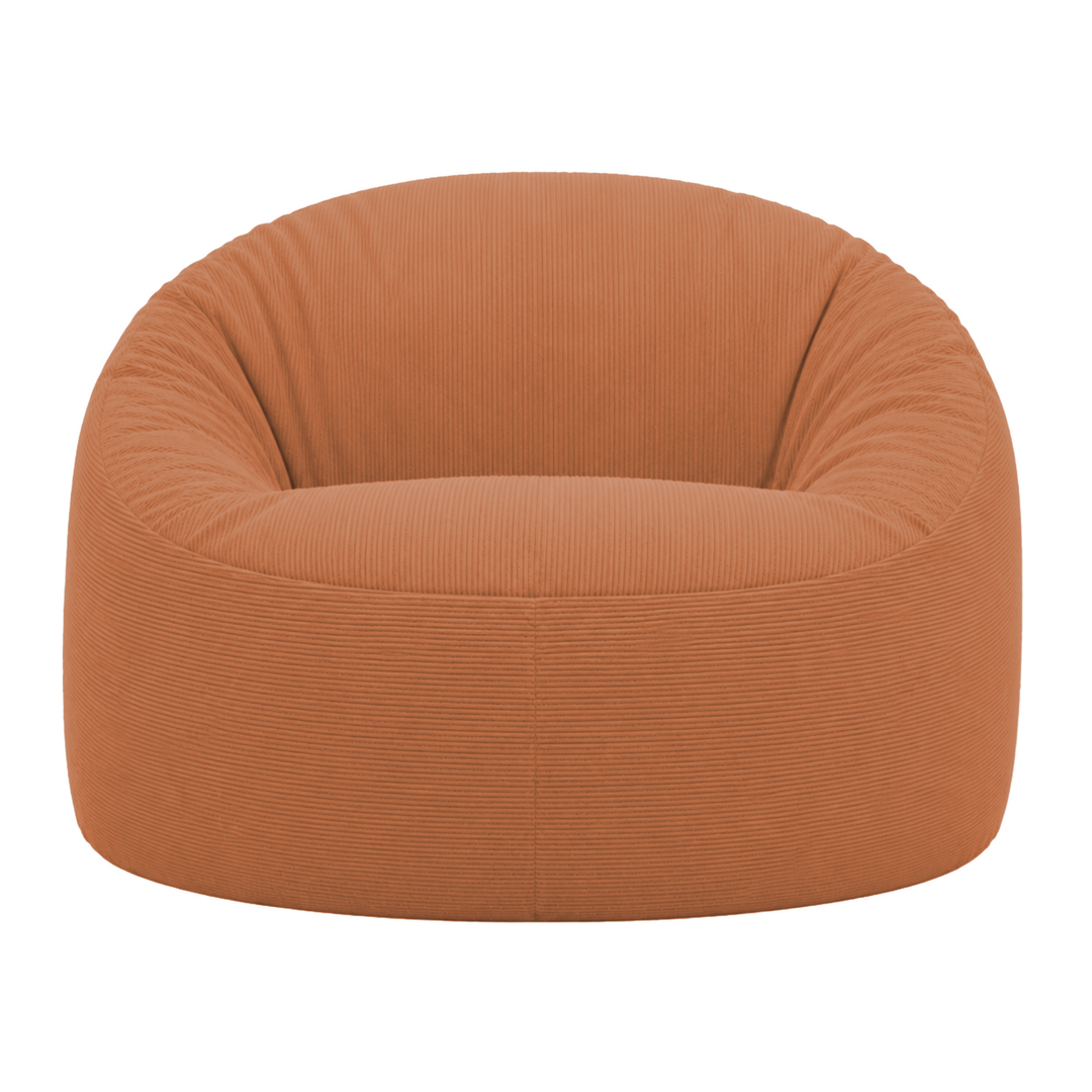 Pouf déhoussable Velours Côtelé - 100 cm