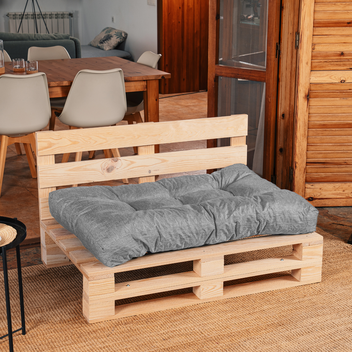 Assise Seule Coussin Palette - 120x80x15 Cm