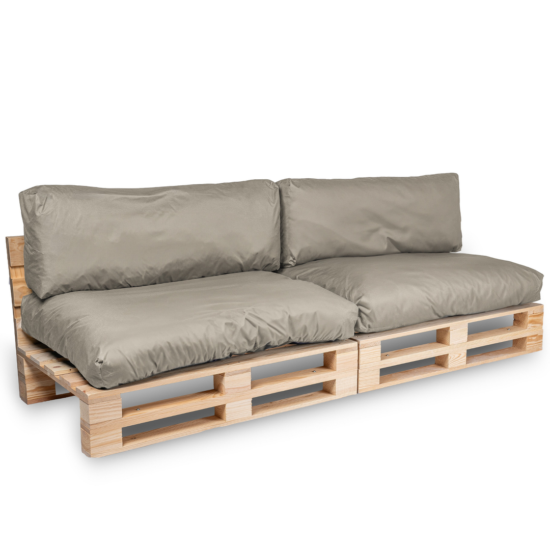Coussins Palette Déhoussable Imperméable - LOT X2