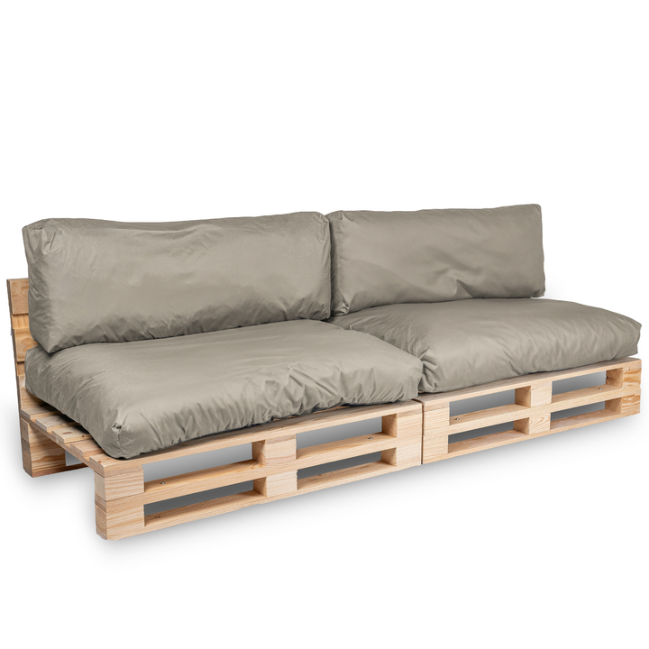 Coussins Palette Déhoussable Imperméable - LOT X2